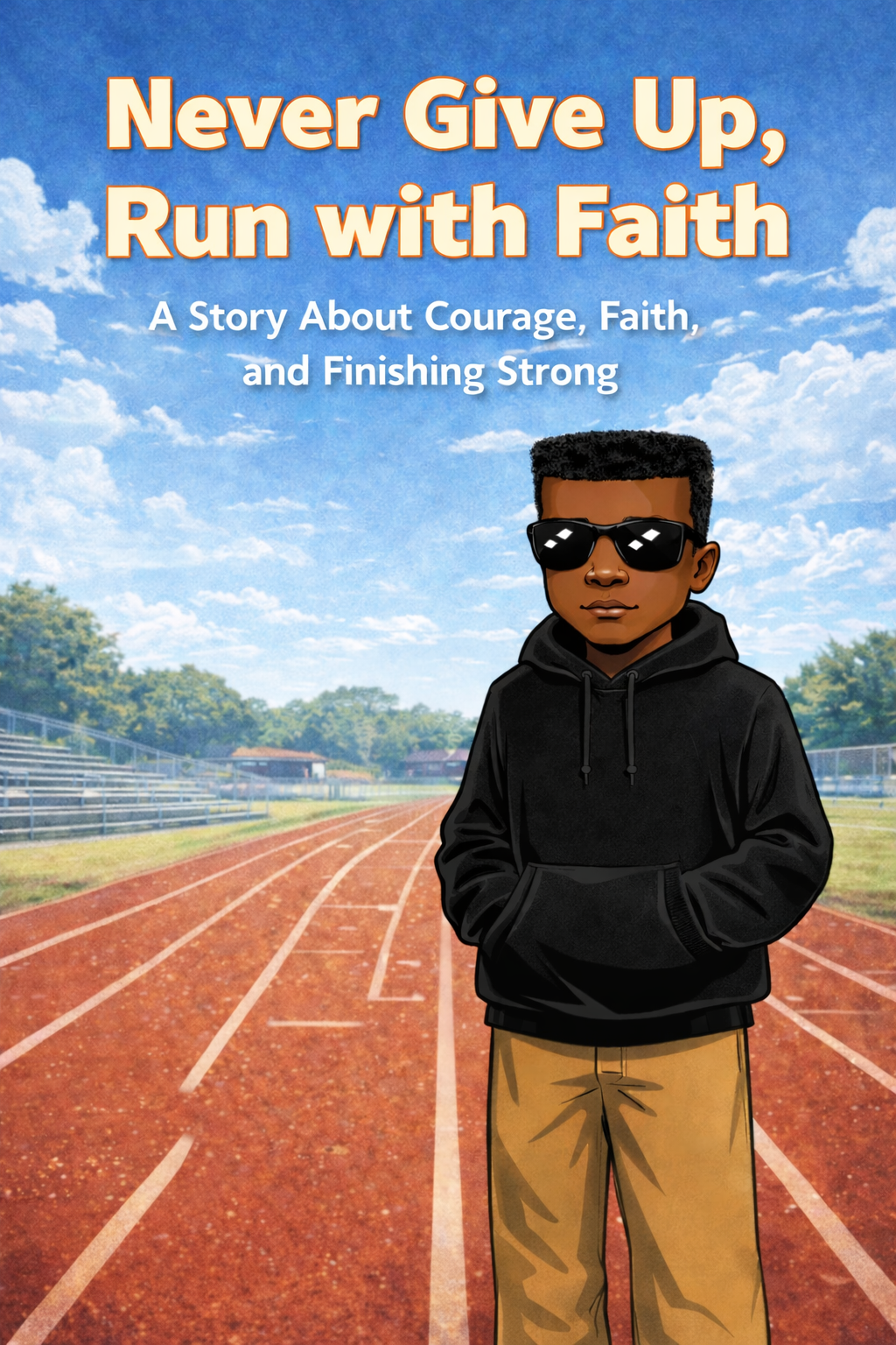 Never Give Up, Run With Faith - Children's Ebook