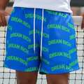 Dream Rich “Tennis Club” Mesh Shorts – Royal Blue