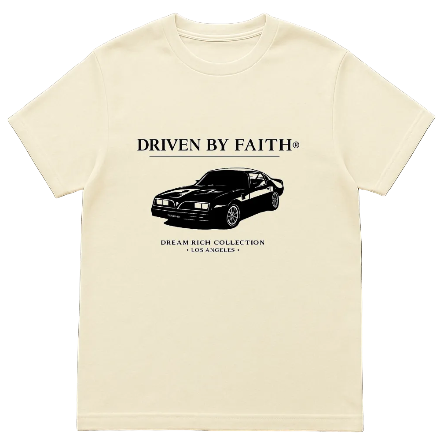 DRIVEN BY FAITH® TEE    COMING SOON