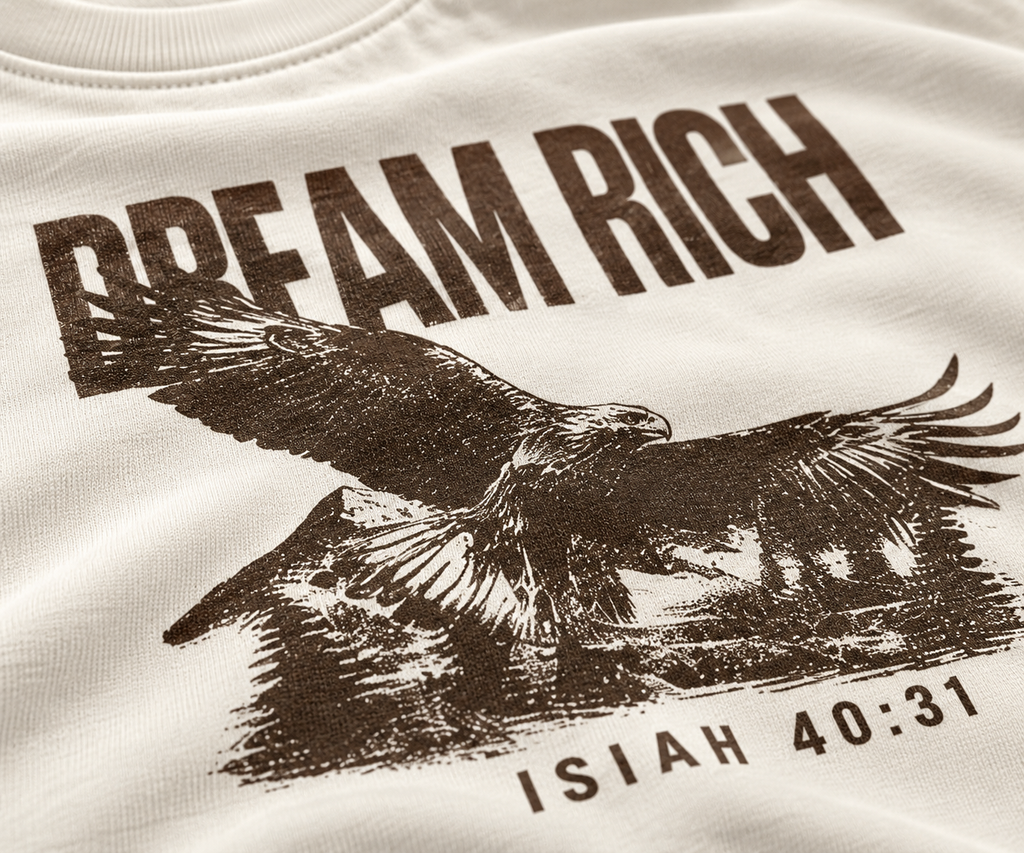 “ISAIAH 40:31” OFF-WHITE TEE