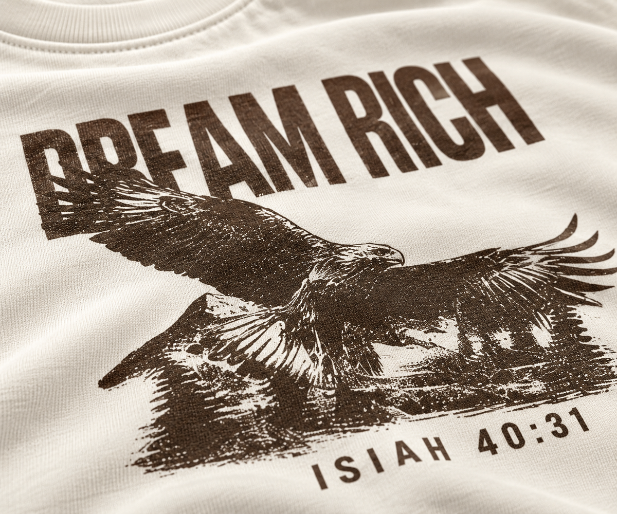 “ISAIAH 40:31” OFF-WHITE TEE