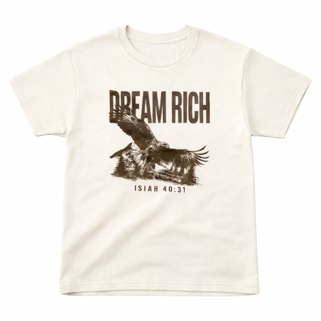 “ISAIAH 40:31” OFF-WHITE TEE