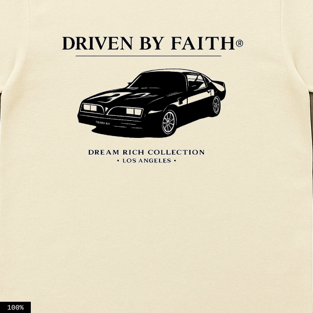 DRIVEN BY FAITH® TEE    COMING SOON